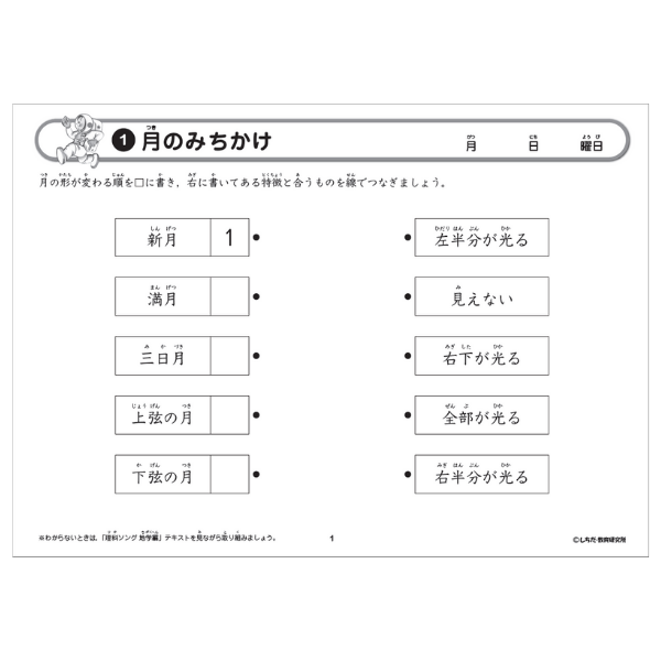 理科ソングプリント地学編