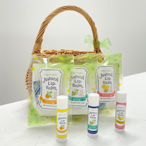 ナチュラルリップバーム （レモンマートルとペパーミントの香り）