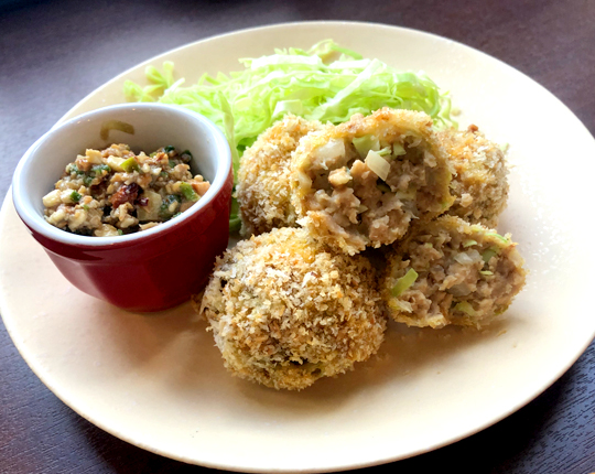 ごぼうの大豆ミートメンチカツ