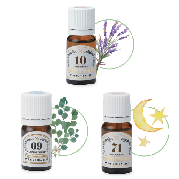アロマオイルセット for Family Trips