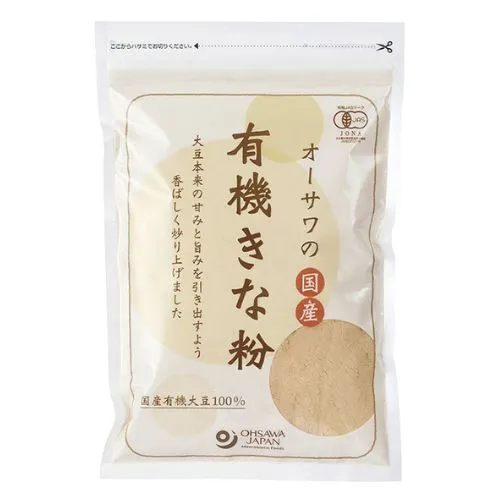 国産有機きな粉