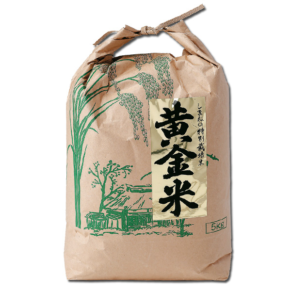 しまねの特別栽培米 黄金米 (白米 5 kg)