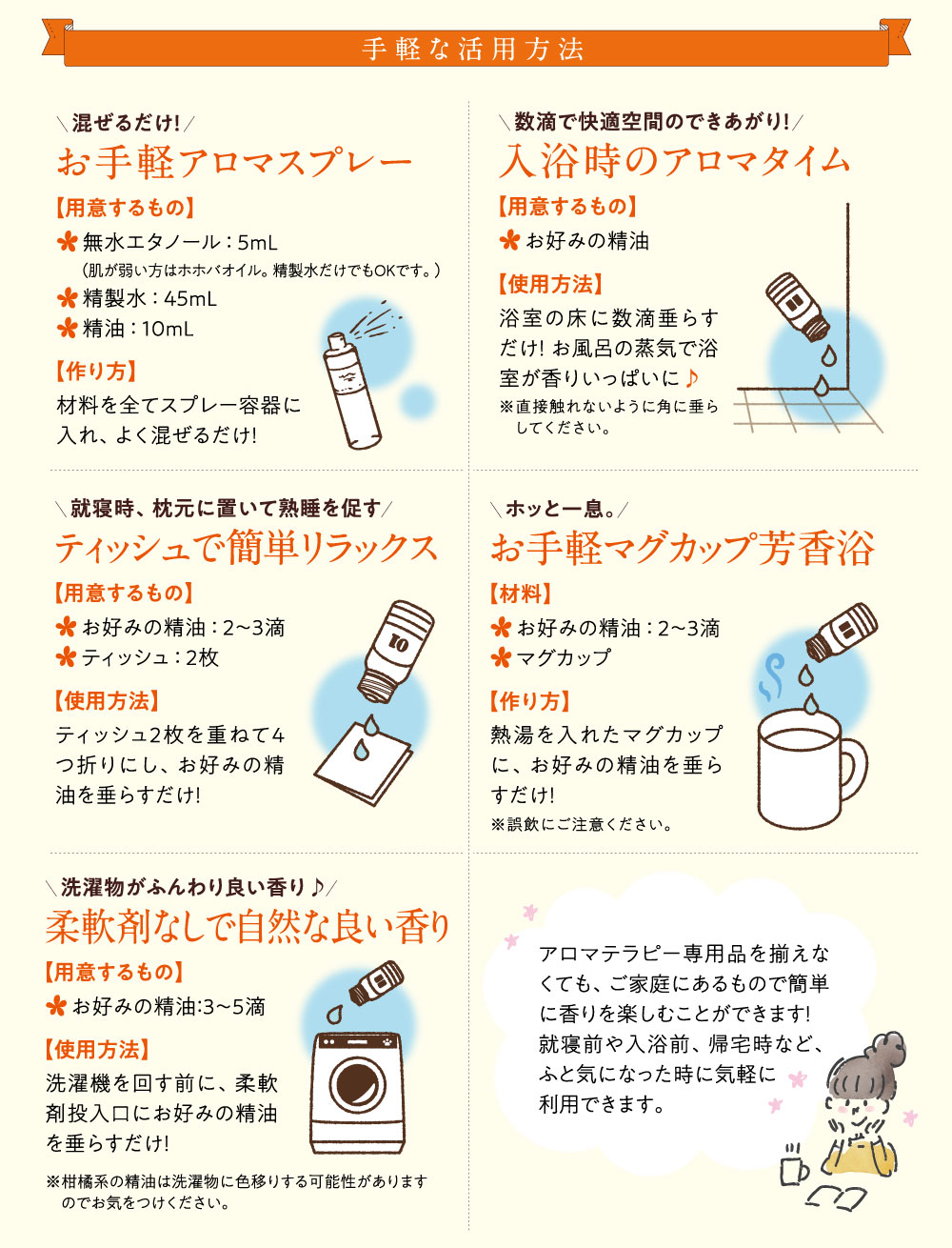 暮らしの“困った”を香りで解決！【食学・くらし】｜七田式公式通販