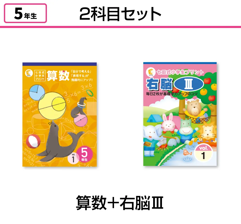 七田式小学生プリント5年生【科目を選ぶ】|七田式公式通販 七田式小学生プリント5年生【科目を選ぶ】|七田式公式通販