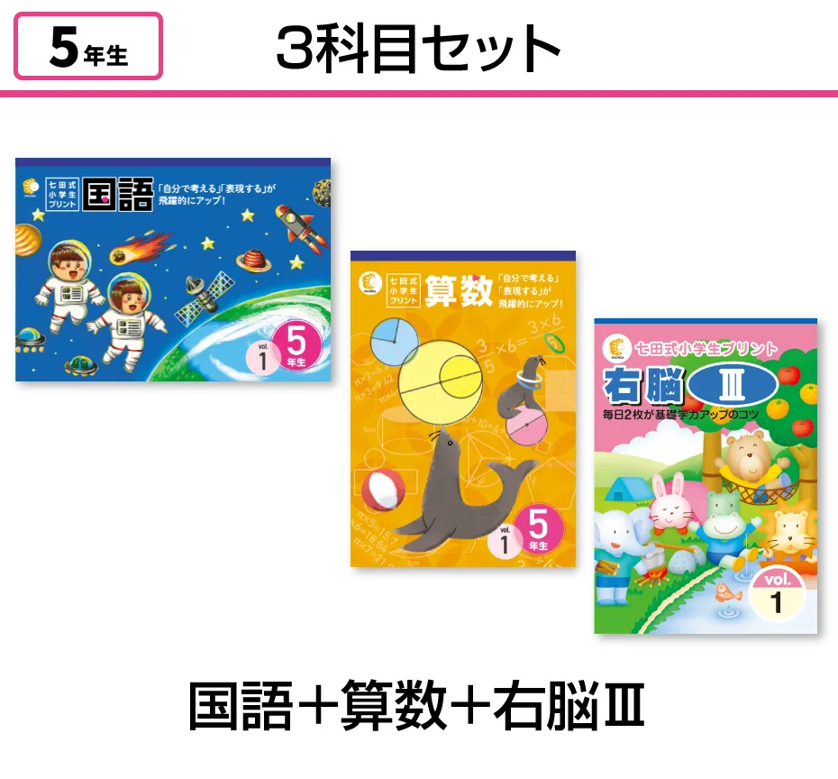 七田式小学生プリント5年生【科目を選ぶ】|七田式公式通販 七田式小学生プリント5年生【科目を選ぶ】|七田式公式通販