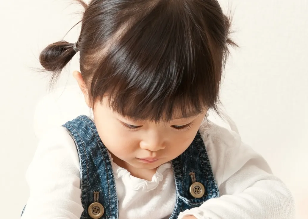 プリント学習中のお子様