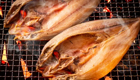 干物焼く