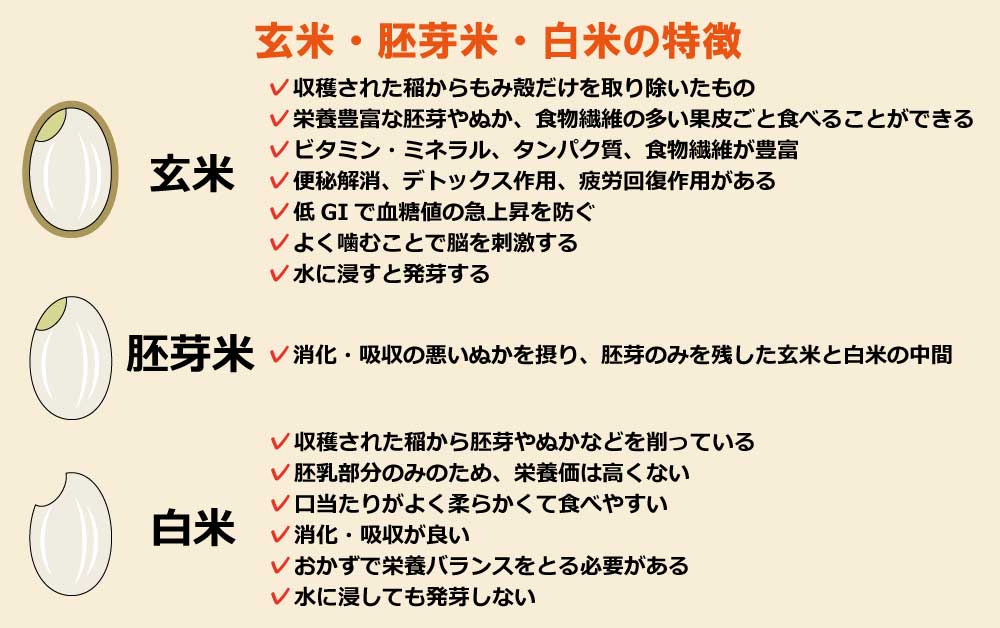 お米の特徴