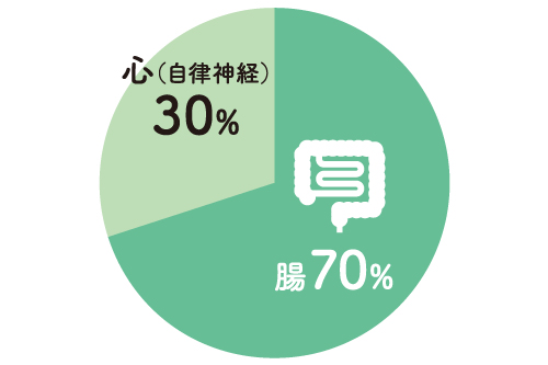 腸が免疫力を左右する