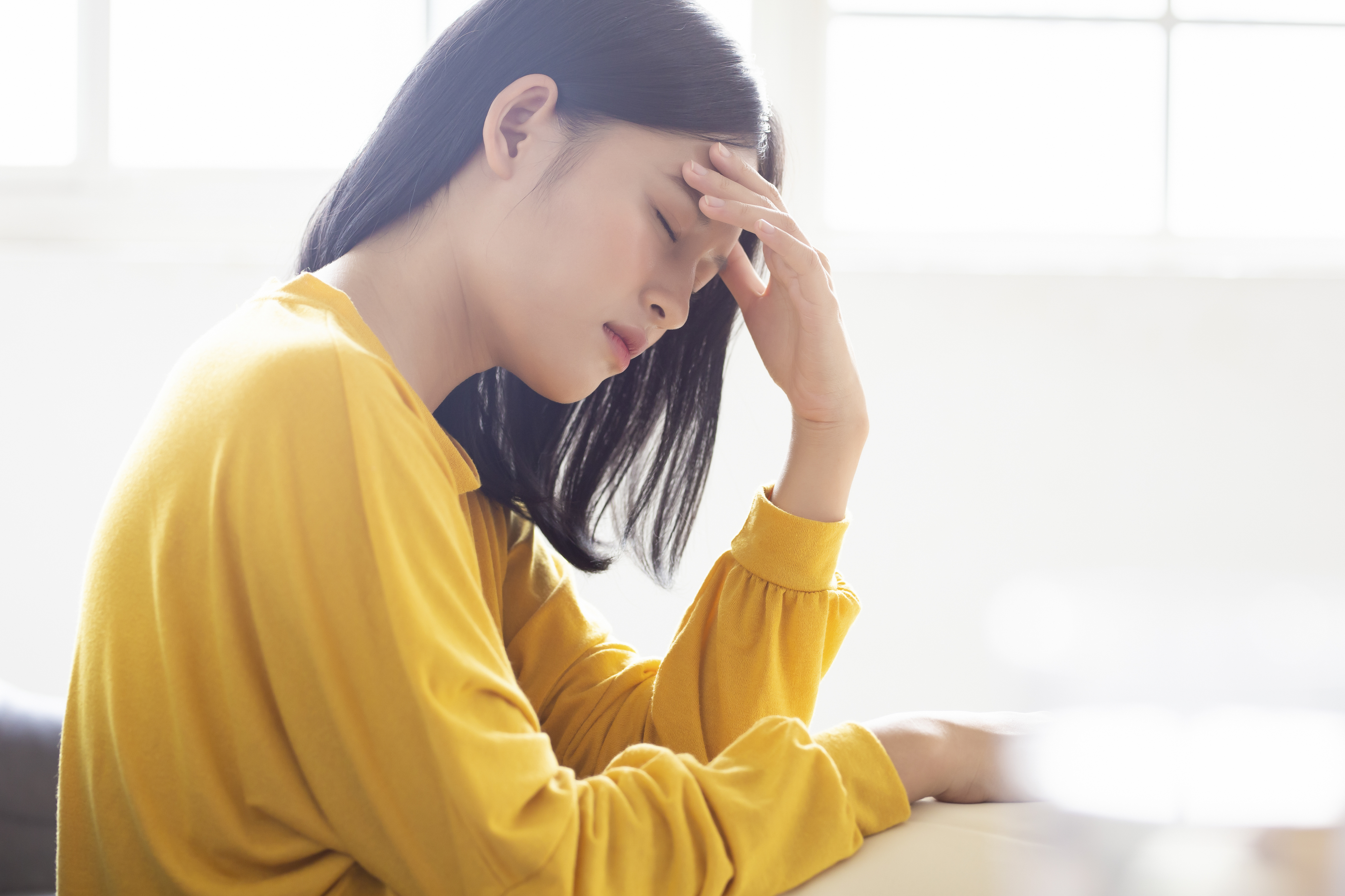 ストレス女性