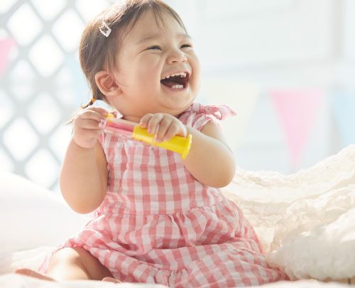 子供笑顔